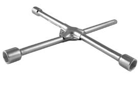 "Ključ za točkove 4-kraki dimenzije 17x19x21 mm + četvrtka 1/2"" JBM"